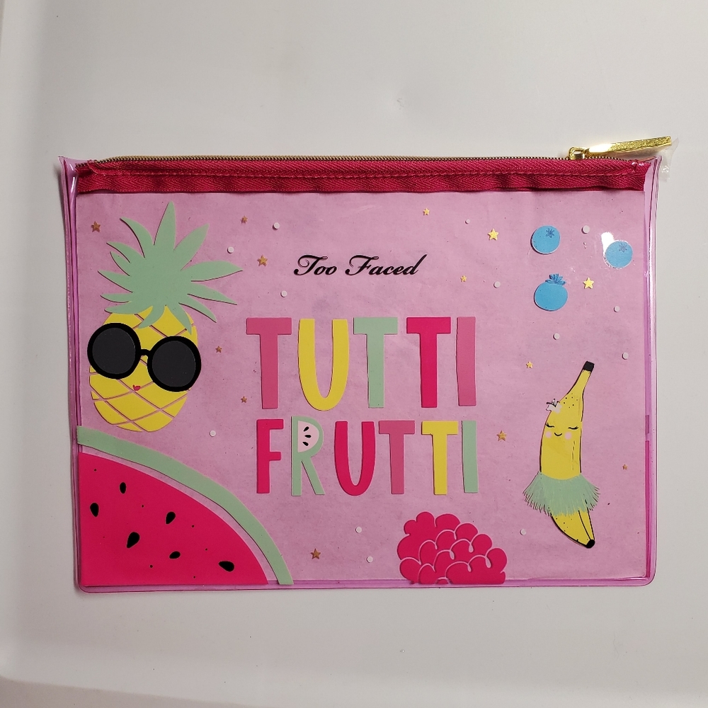 Too Faced Tutti Frutti Zipper Makeup Bag